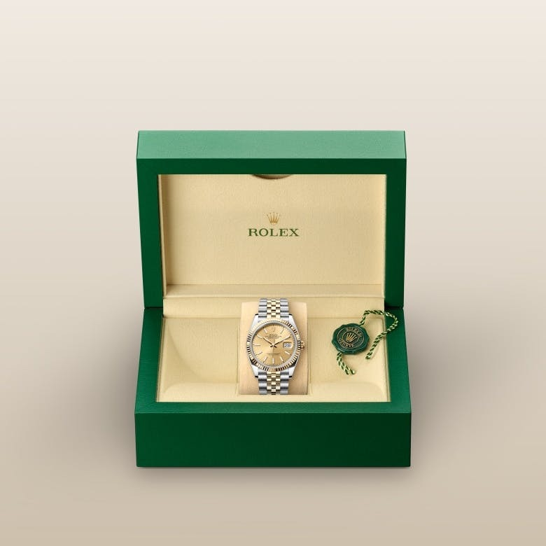 Datejust 36 Oyster, 36 mm, Oystersteel and yellow gold