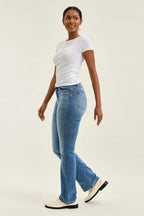 Women's High Waist Wide Leg Jeans