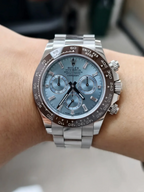 Cosmograph Daytona 40mm Platinum Ice-Blue Dial m116506-0002