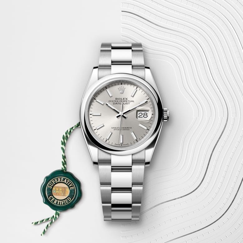 Datejust 36 Oyster, 36 mm, Oystersteel