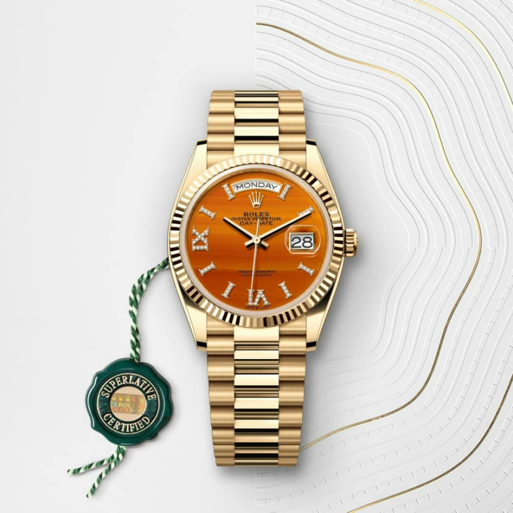 Day-Date 36 Oyster, 36 mm, yellow gold