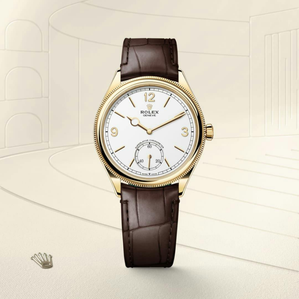 1908 39 mm, 18 kt yellow gold, polished finish