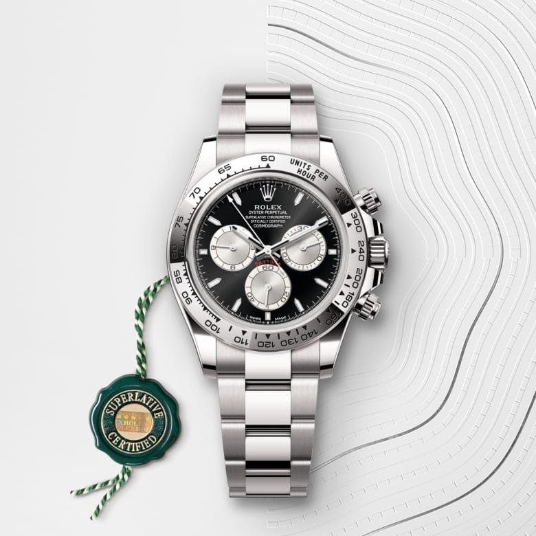 Cosmograph Daytona Oyster 40 mm white gold