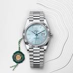 Day-Date 40 Platinum – Ice Blue Dial