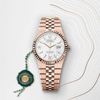 Land-Dweller 36 Oyster, 36 mm, Everose gold
