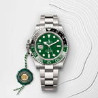 GMT-Master II Oyster, 40 mm, white gold