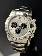 Cosmograph Daytona Platinum Ice Blue Dial with Chestnut Brown Sub-Dials