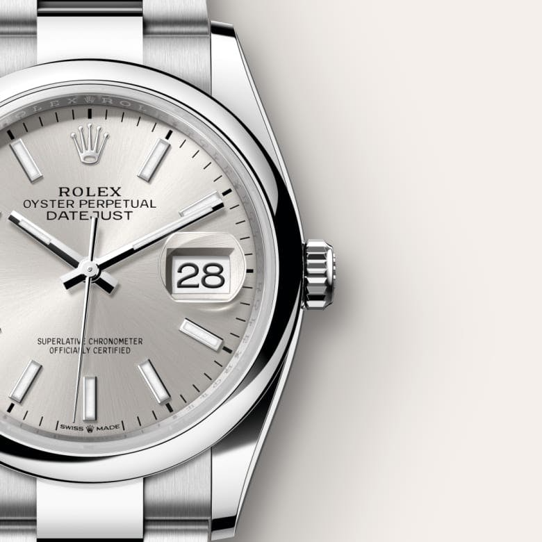 Datejust 36 Oyster, 36 mm, Oystersteel