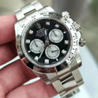 Cosmograph Daytona Oystersteel Slate Grey Diamond Dial