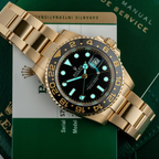 GMT-Master II “Root Beer” Yellow Gold Black Dial
