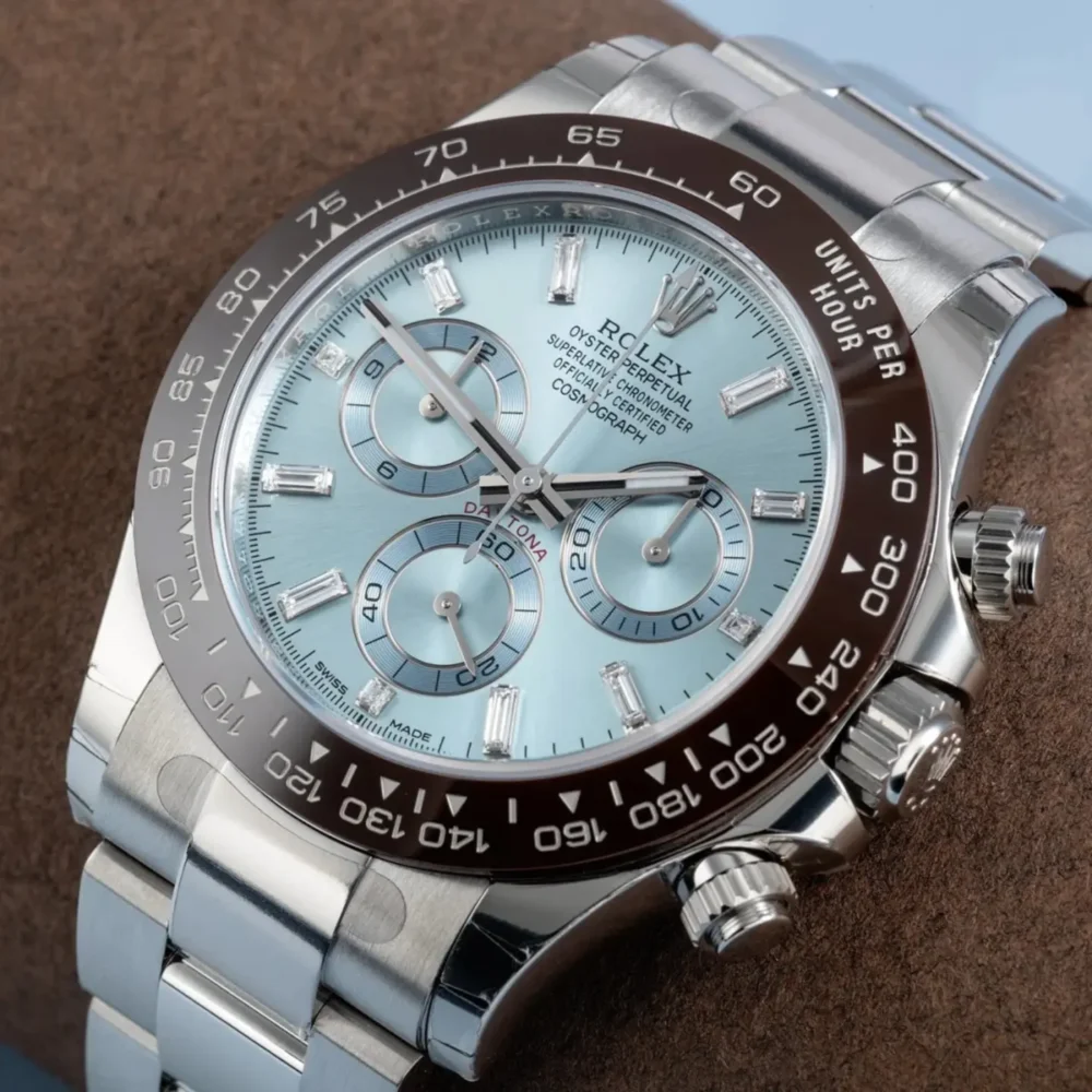 Cosmograph Daytona 40mm Platinum Ice-Blue Dial m116506-0002