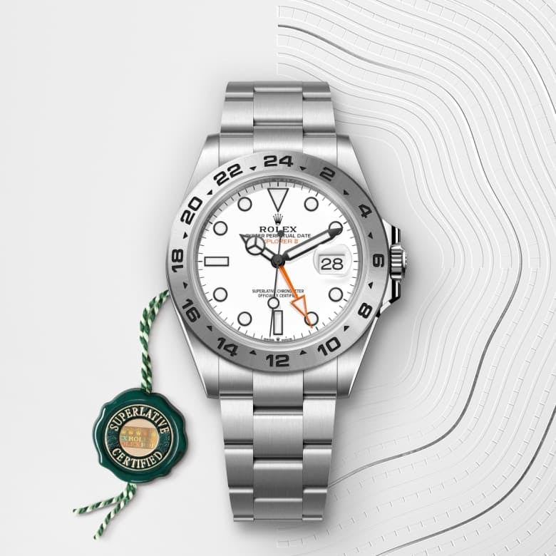 Explorer II Oyster, 42 mm, Oystersteel