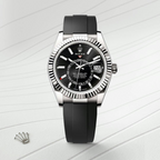 Sky-Dweller Oyster, 42 mm, white gold