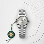 Lady-Datejust Oyster, 28 mm, Oystersteel and white gold