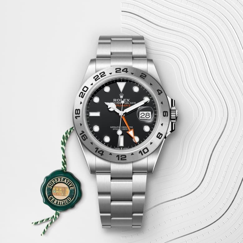 Explorer II Oyster, 42 mm, Oystersteel