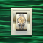 Sky-Dweller, 42mm, Oystersteel and 18k Yellow Gold, Champagne, Jubilee