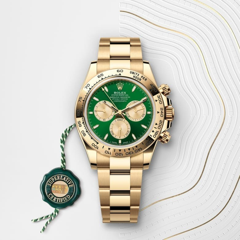 Cosmograph Daytona Oyster 40 mm yellow gold