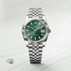 Datejust 41 Oyster, 41 mm, Oystersteel and white gold