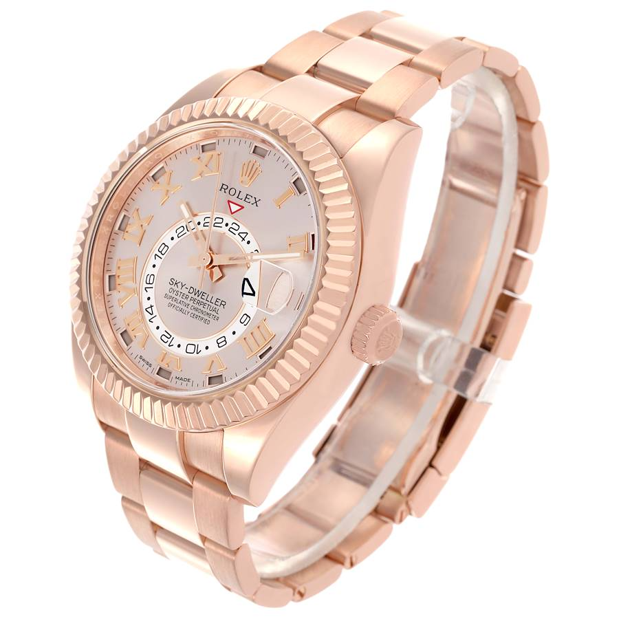 Sky-Dweller 18K Rose Gold Oyster