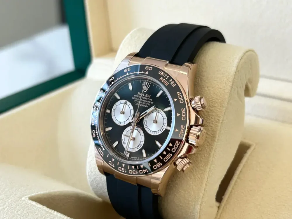 Cosmograph Daytona Everose Gold Chocolate Dial with Oysterflex Bracelet