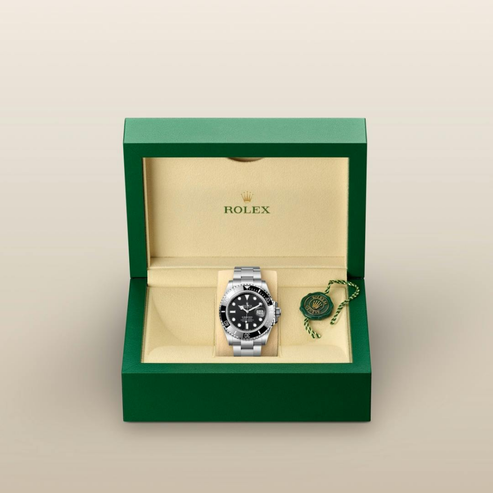 Submariner Date Oyster, 41 mm, Oystersteel