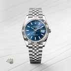 Datejust 41 Oyster, 41 mm, Oystersteel and white gold