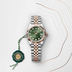 Lady-Datejust Oyster, 28 mm, Oystersteel and Everose gold