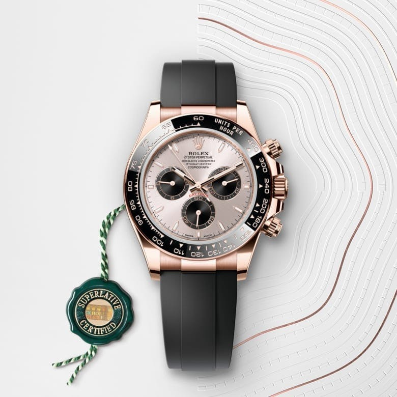 Cosmograph Daytona Oyster, 40 mm, Everose gold