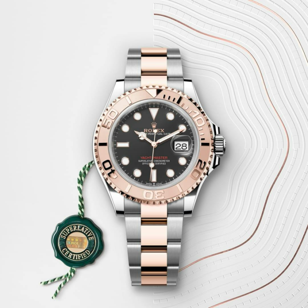 Yacht-Master 40 Oyster, 40 mm, Oystersteel and Everose gold