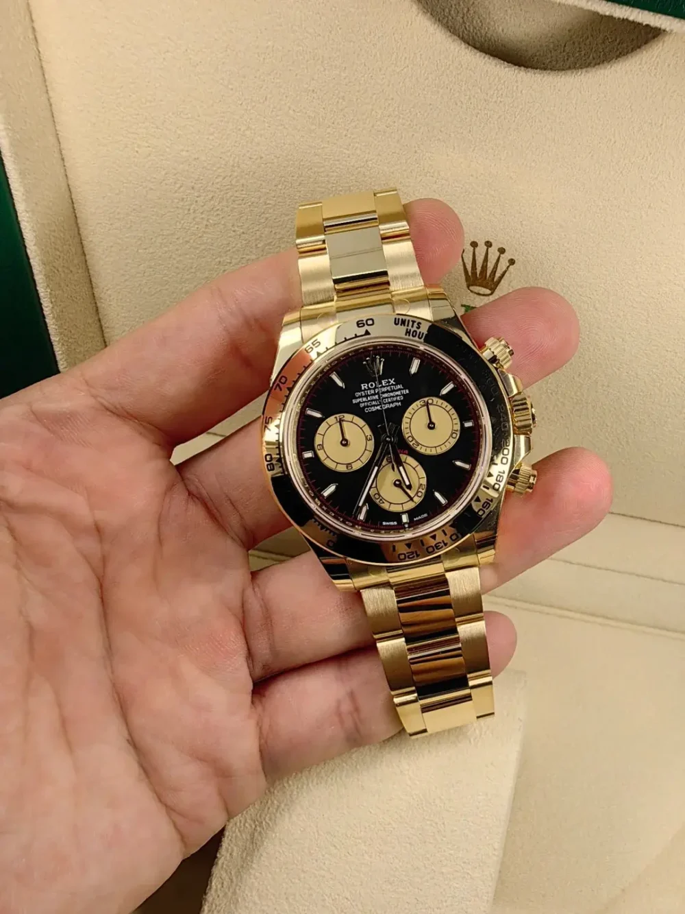 Cosmograph Daytona Yellow Gold Paul Newman Dial