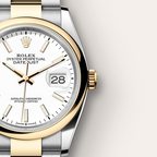 Rolex Datejust 36 Oyster, 36 mm, Oystersteel and yellow gold