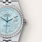 Land-Dweller 36 Oyster, 36 mm, platinum and diamonds