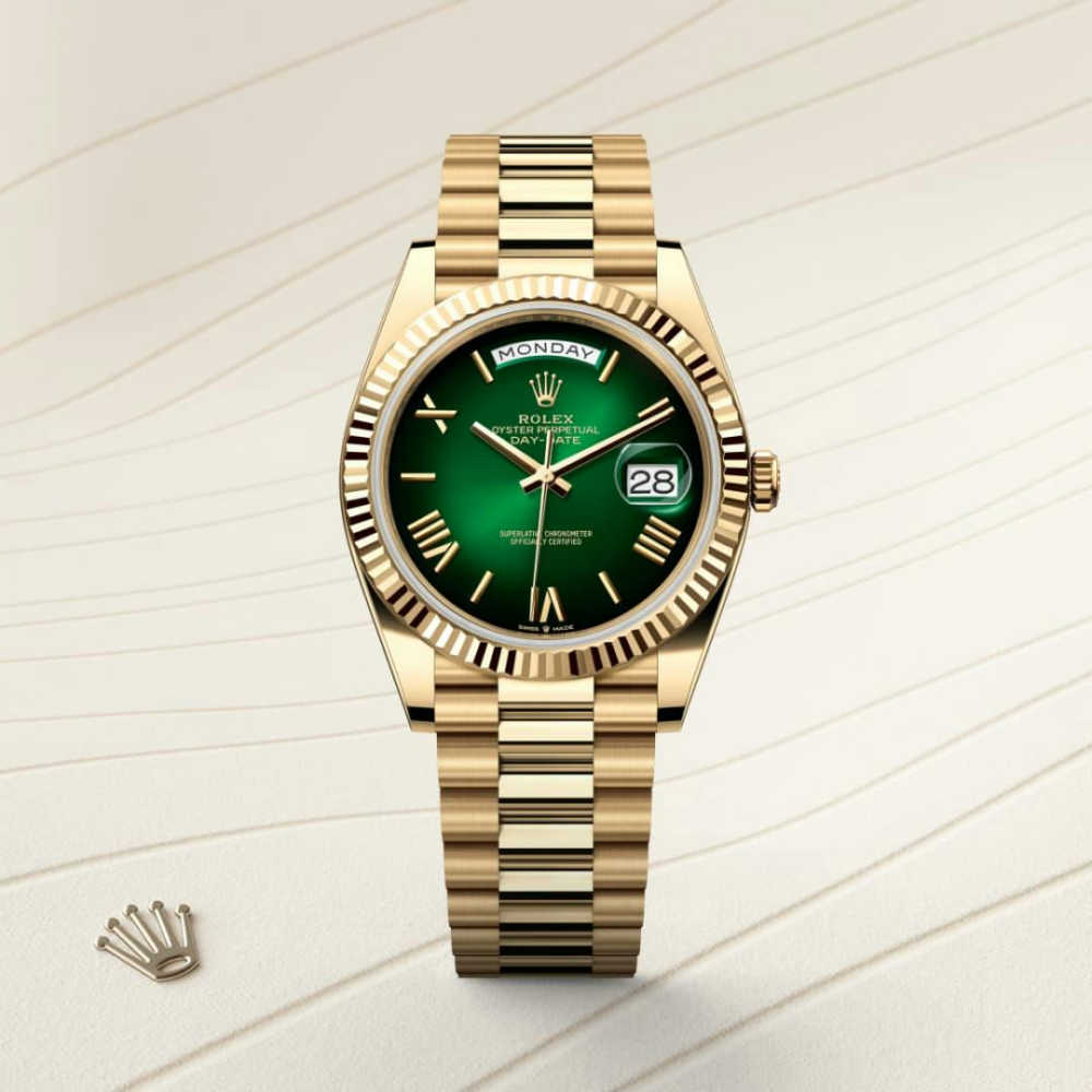 Day-Date 40 Oyster, 40 mm, yellow gold