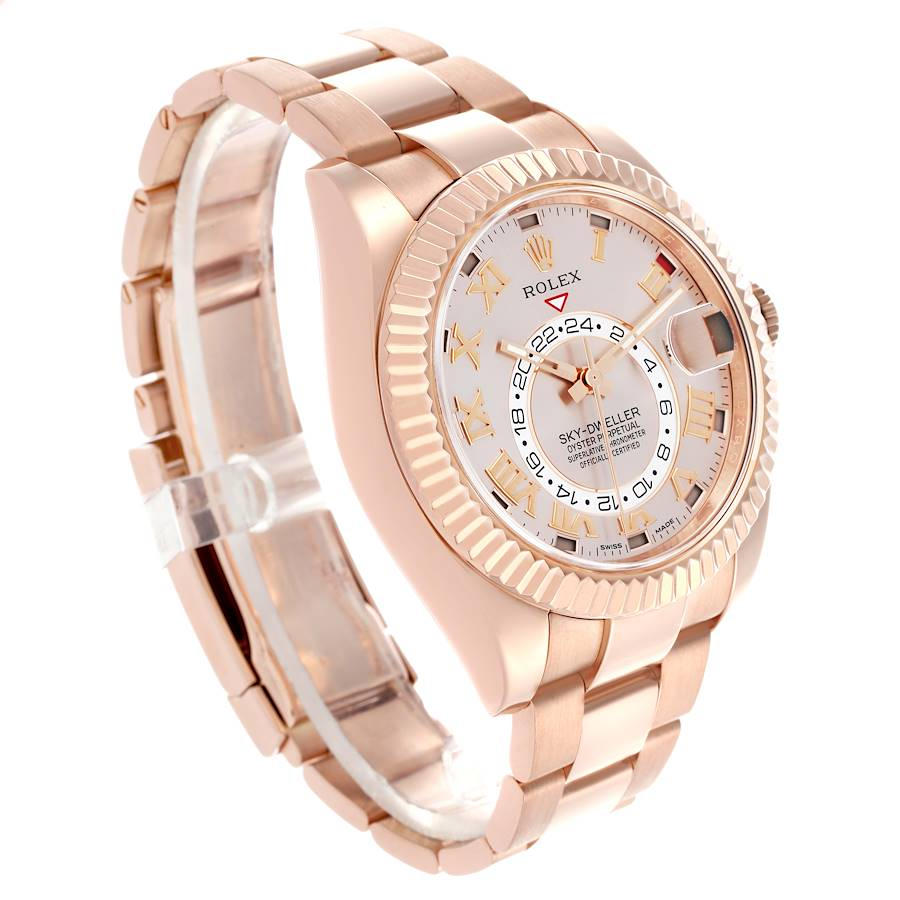 Sky-Dweller 18K Rose Gold Oyster