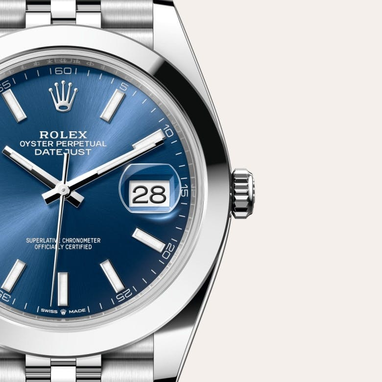 Datejust 41 Oyster, 41 mm, Oystersteel