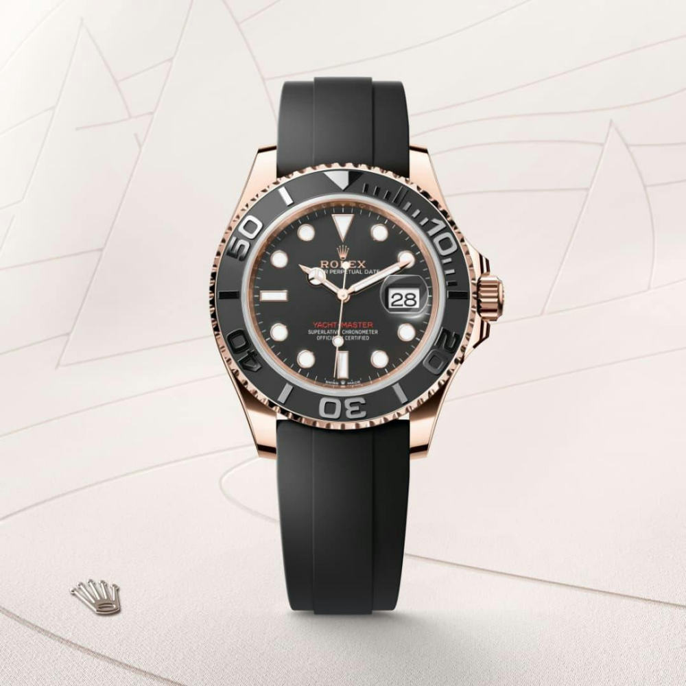 Yacht-Master 40 Oyster, 40 mm, Everose gold
