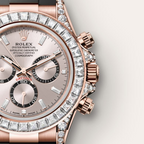 Cosmograph Daytona Oyster, 40 mm, Everose gold and diamonds