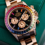 Cosmograph Daytona Rainbow Yellow Gold Black Dial
