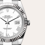Datejust 41 Oyster, 41 mm, Oystersteel and white gold