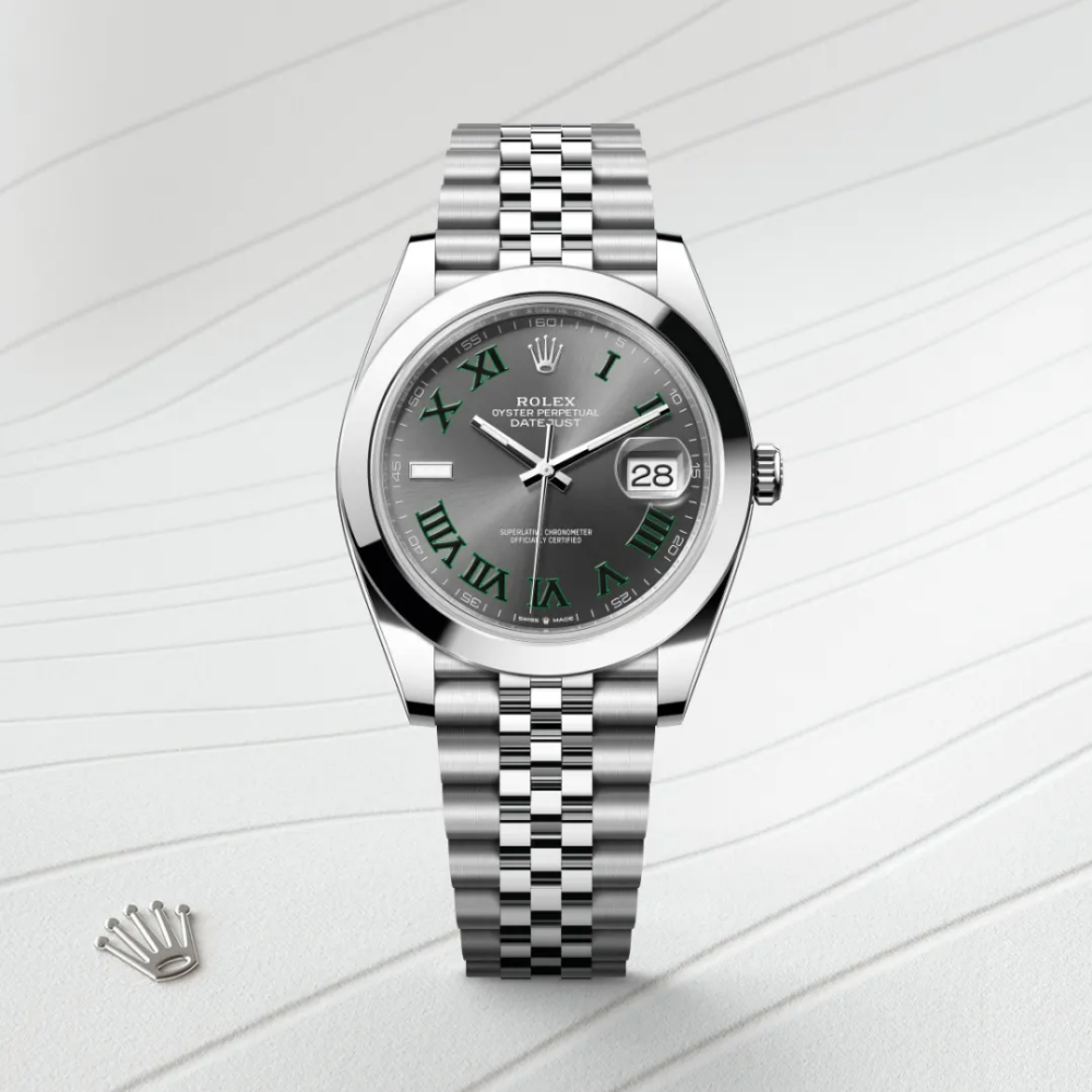 Datejust 41 Oyster, 41 mm, Oystersteel