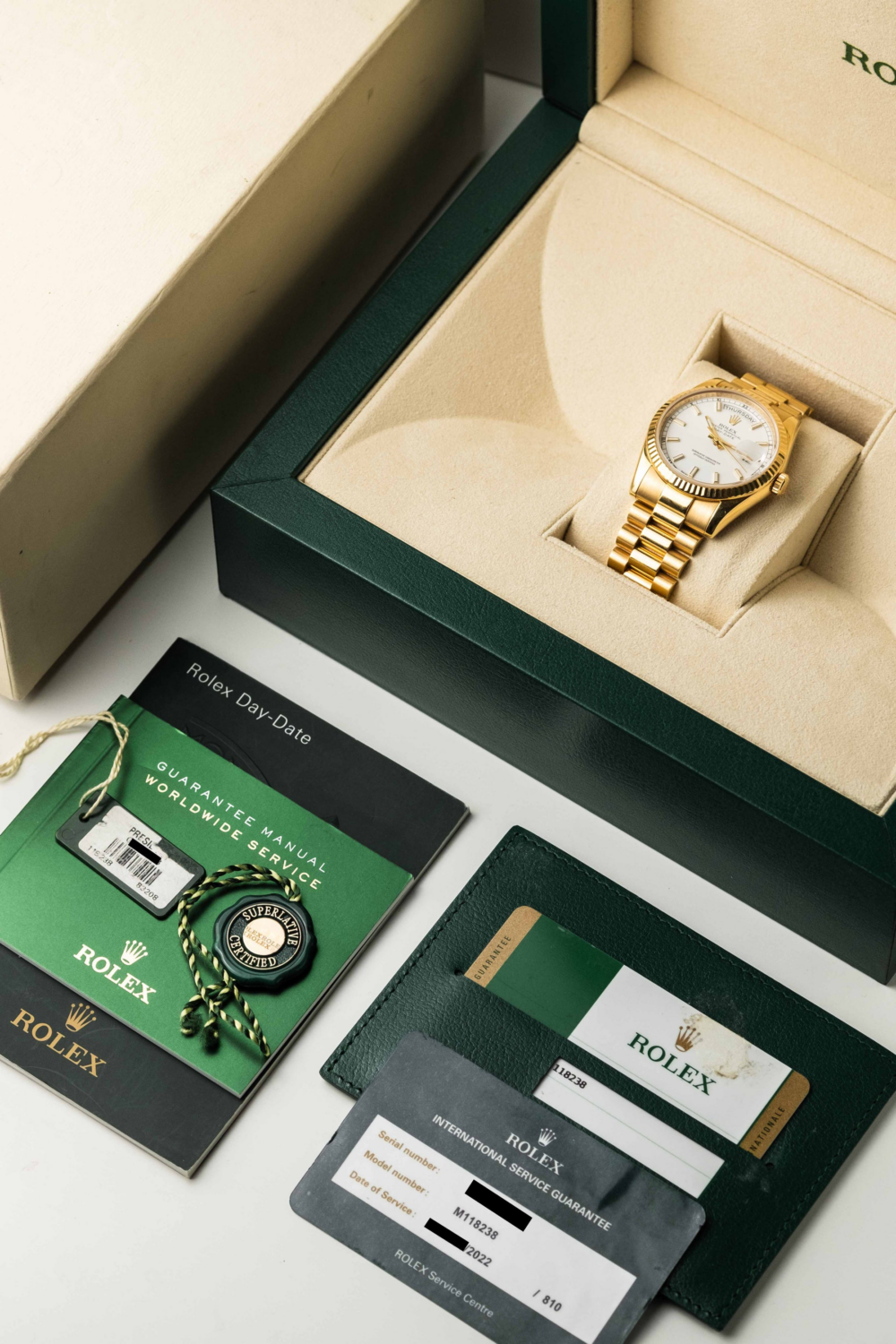 Day-Date 36mm Yellow Gold Silver Dial