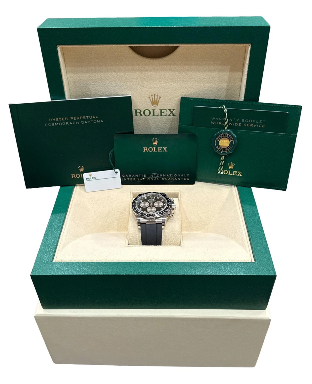 Daytona BLACK DIAMOND 18K Gold OYSTERFLEX 126519