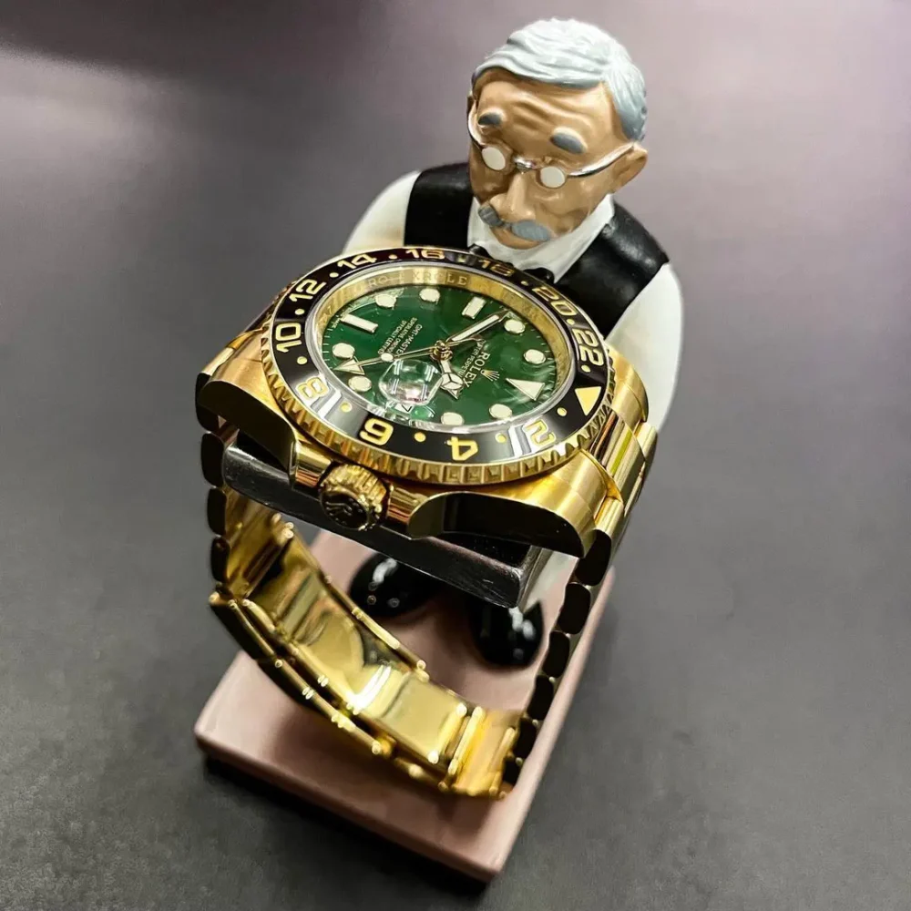 GMT-Master II “Green Dial” Yellow Gold