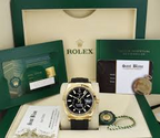 Sky-Dweller Oysterflex, 18K Yellow Gold, Black Index Dial 42 mm