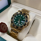 GMT-Master II “Green Dial” Yellow Gold