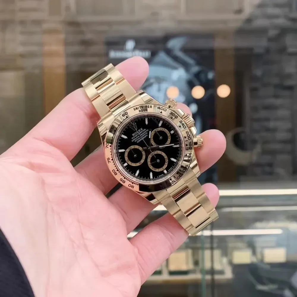 Cosmograph Daytona Yellow Gold Black Dial