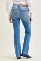 Women's High Waist Straight Leg Jeans