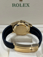 Cosmograph Daytona Yellow Gold White Dial with Oysterflex Bracelet