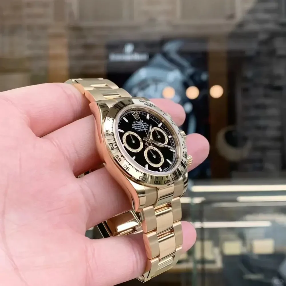 Cosmograph Daytona Yellow Gold Black Dial