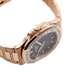 Nautilus Joaillerie 40mm 5723/1R-010 Rose Gold Brown Dial Diamond Bezel